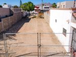 Casa Barquito San Felipe Baja California vacation rent - fenced parking lot for rent, front